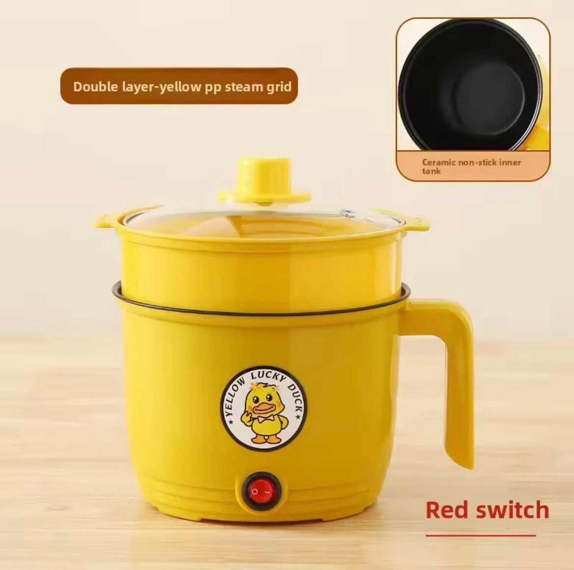 طنجرة كهربائية صغيرة | Mini Cocotte Électrique | Mini Electric Cooker