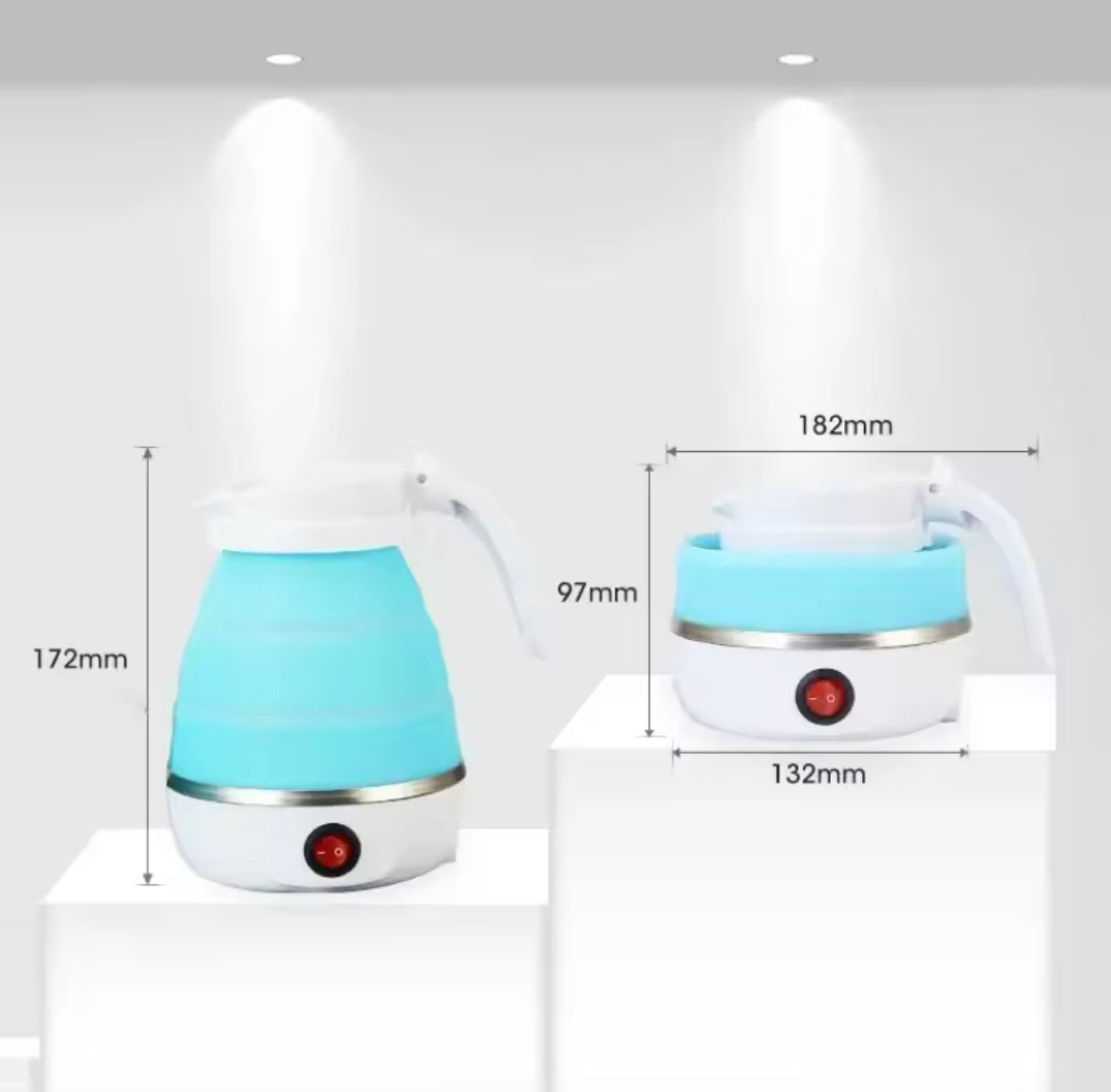 غلاية ماء كهربائية قابلة للطي | Bouilloire électrique pliable | Foldable Electric Kettle