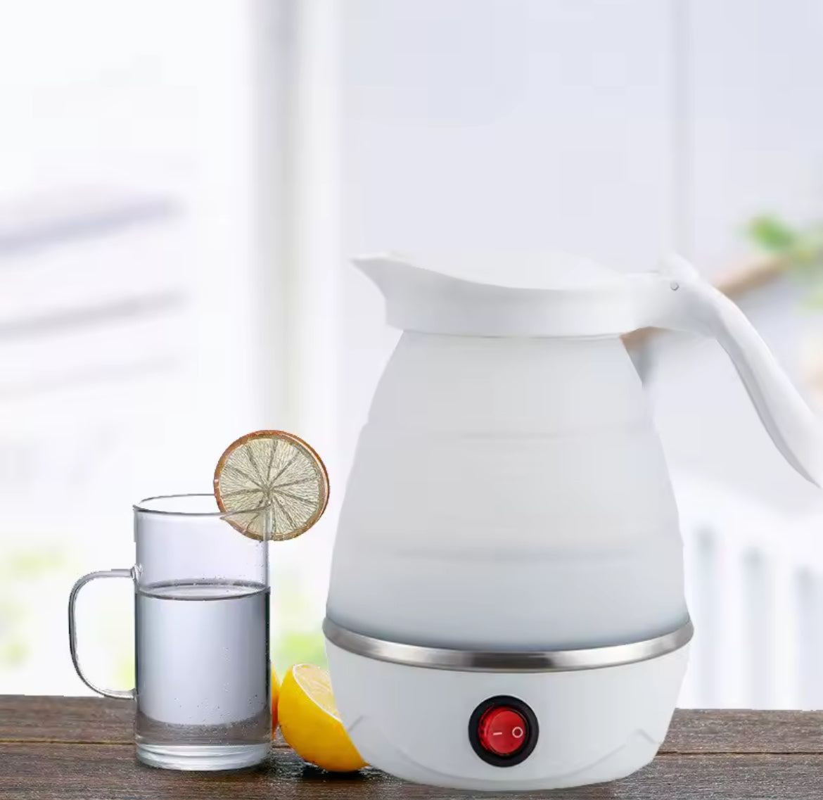 غلاية ماء كهربائية قابلة للطي | Bouilloire électrique pliable | Foldable Electric Kettle